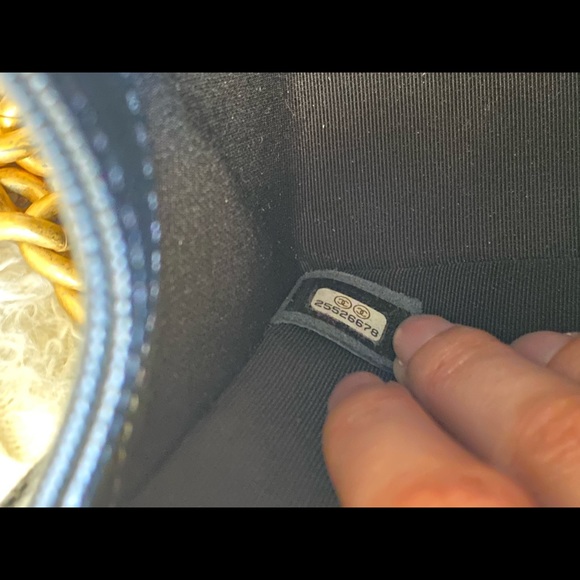 (SOLD) Chanel old med leboy Caviar w/ ruthenium - Picture 10 of 16